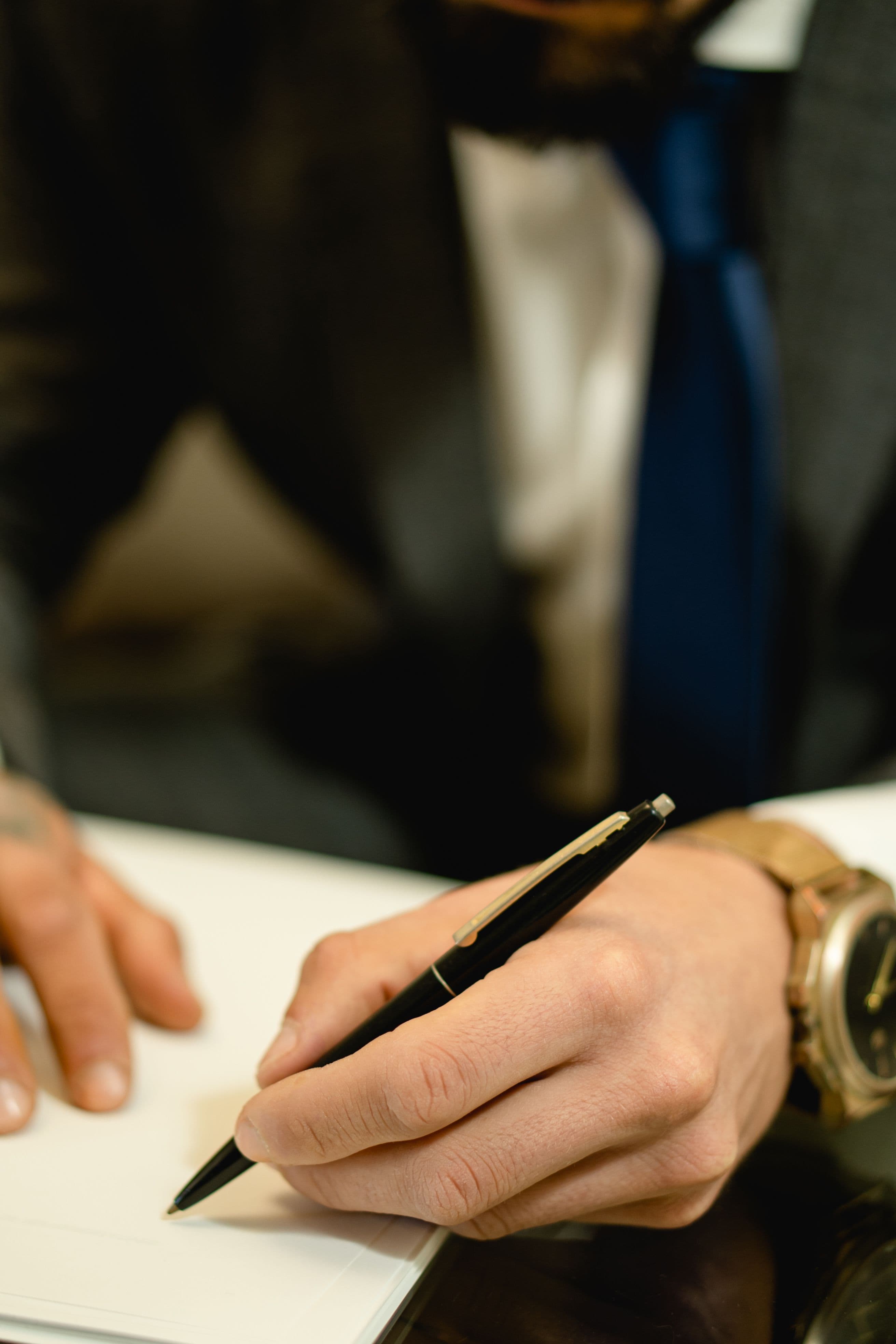 Trademark files and draft agreements prepared for review.